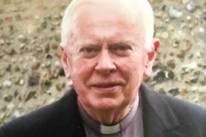 The Rev Timothy Thornton, vicar of St Lawrence, Chobham from 1979 to 1984