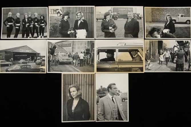 Collection of photos James Bond