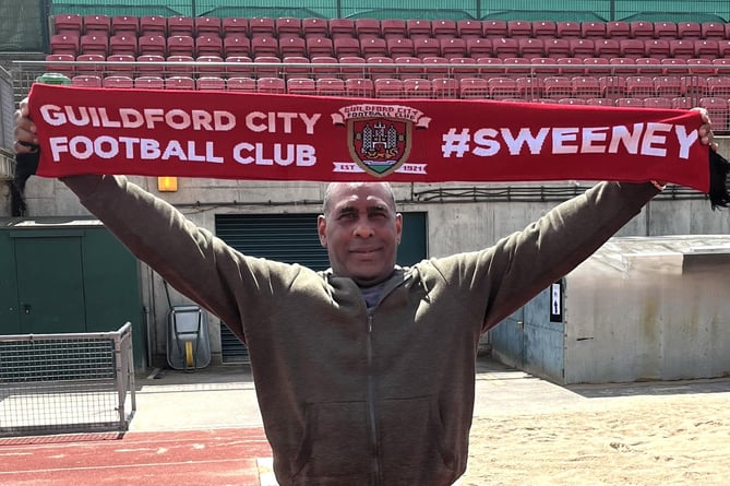 Guildford City have appointed Carl Taylor as the club's new first-team manager (Photo: Guildford City FC)