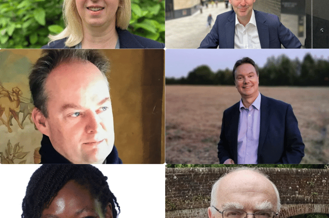 Woking candidates in the 2024 General Election