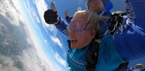 A skydive to remember a son