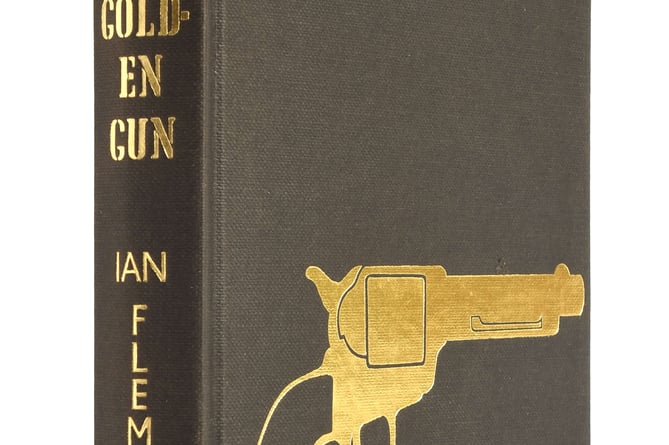 1965 Fleming novel The Man With The Golden Gun, sold for £5,850