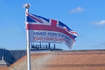 Flying the flag for Armed Forces Day