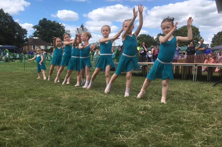 Dancers delighted the crowds with their moves 