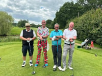 Golf day raises £4k for hospice