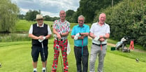 Golf day raises £4k for hospice