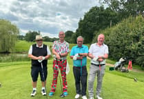 Chobham Golf Club day raises £4k for Woking and Sam Beare Hospice