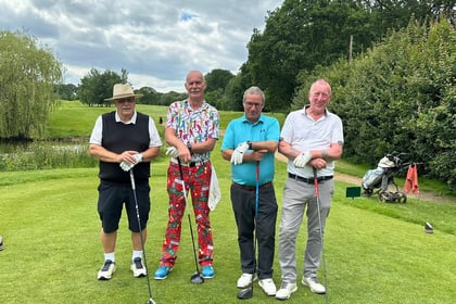 Golf day raises £4k for hospice