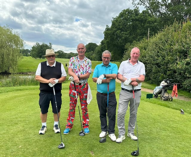 Golf day raises £4k for hospice