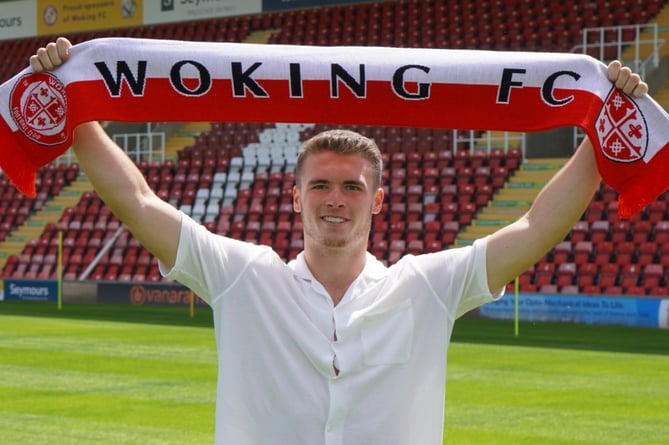 Woking have announced the loan signing of Max Dyche (Photo: Woking FC)