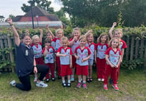 Horsell Rainbows say 'thank you' to their community