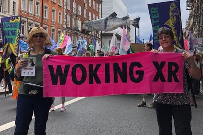 Woking campaigners join march to Restore Nature Now