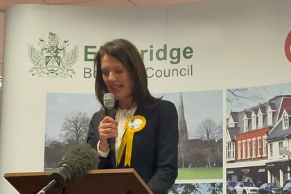 Esher and Walton's first non Conservative and first female MP 