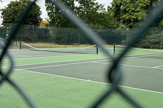 Tennis vandals Grovelands Park