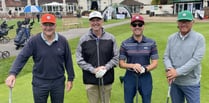 Generous golfers tee up £6k for charity