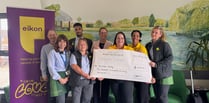 Addlestone charity receives donation from supermarket 