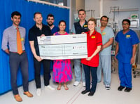 Marathon efforts raise more than £12,000 for ICU unit