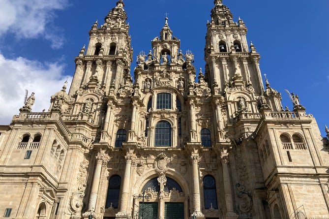 Santiago De Compostela Cathedral in Spain – the finish line of the challenge