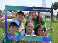 Woking Scouts join Surrey Scoutabout