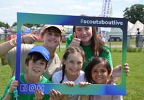 Woking Scouts join Surrey Scoutabout
