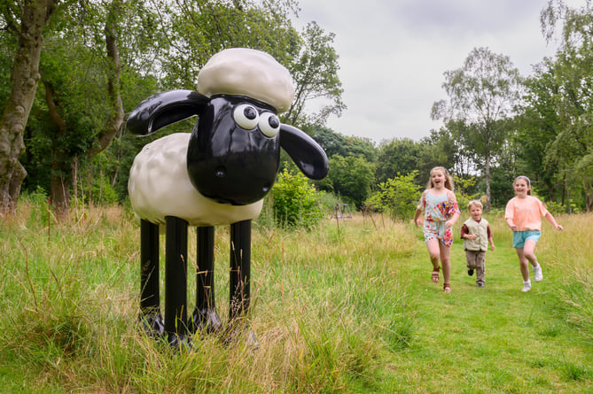 Shaun the Sheep RHS Wisley 2024