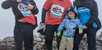 Noah, 10, is climbing mountains for brain tumour charity 