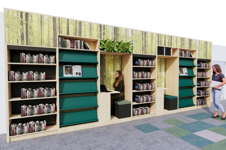 Woking Library refubishment