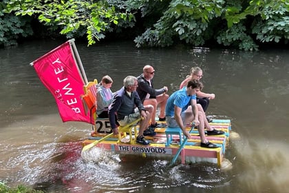 Bewley supports sustainable team in annual raft race