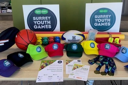 Opticians and audiologists put on Surrey Youth Games