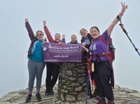 Hospice team take on Mount Snowdon 