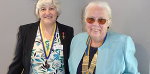 Rotary Club's new president and swimathon update