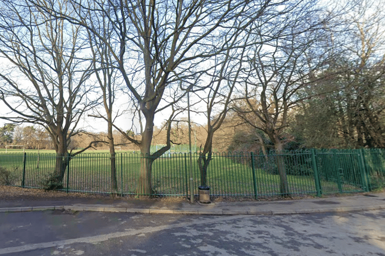 Alpha Road playing fields Maybury google