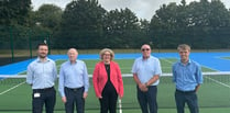 West Byfleet tennis courts reopen after renovation