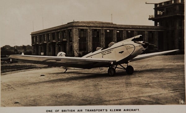 A Klemm Swallow aircraft