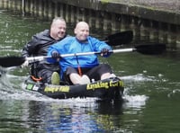 'Two Old Blokes in a Kayak' tackle Basingstoke Canal to help wildlife