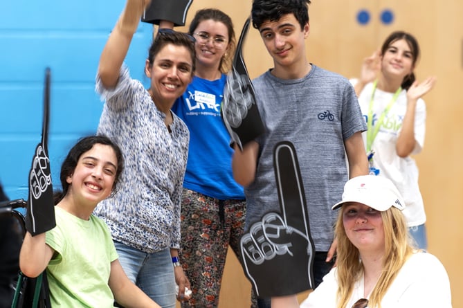 Paralympics Community Fun Day at Woking Sportbox.