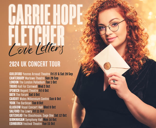 Send me a letter, says West End star Carrie