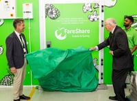 FareShare Sussex & Surrey welcomes a royal visit