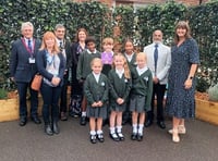 Knaphill Schools living wall earns praise from Steve Backshall