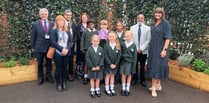 Knaphill Schools living wall earns praise from Steve Backshall