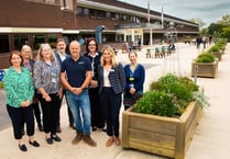 Vibrant planter displays help brighten St Peter's Hospital 