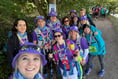 Path of glory: Determined 'Pacers' raise £15k for charity 