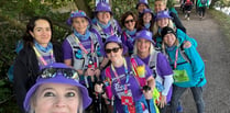 Path of glory: Determined 'Pacers' raise £15k for charity 