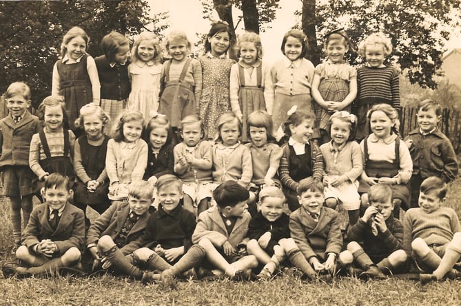 Pupils at Church Street School, Old Woking, 1949/50