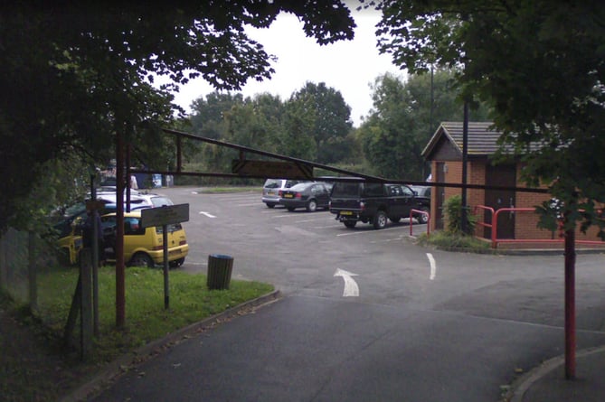 Chobham High Street car park Google