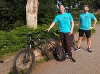 Healthcare team take on cycle challenge to raise money for charity