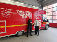 New welfare unit arrives at Woking Fire Station 