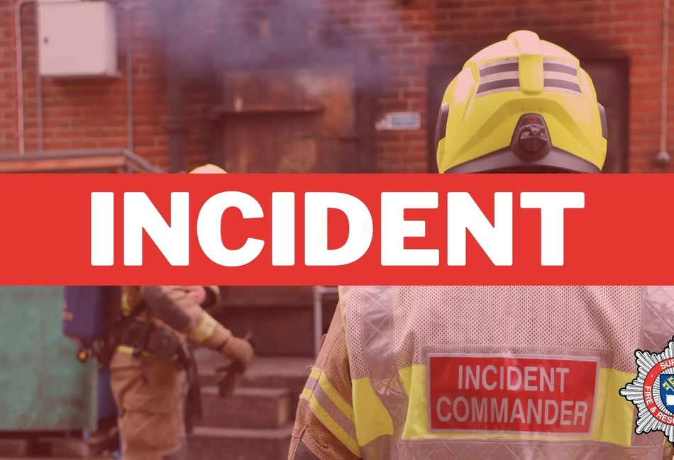 Surrey secondary school closed as firefighters tackle blaze