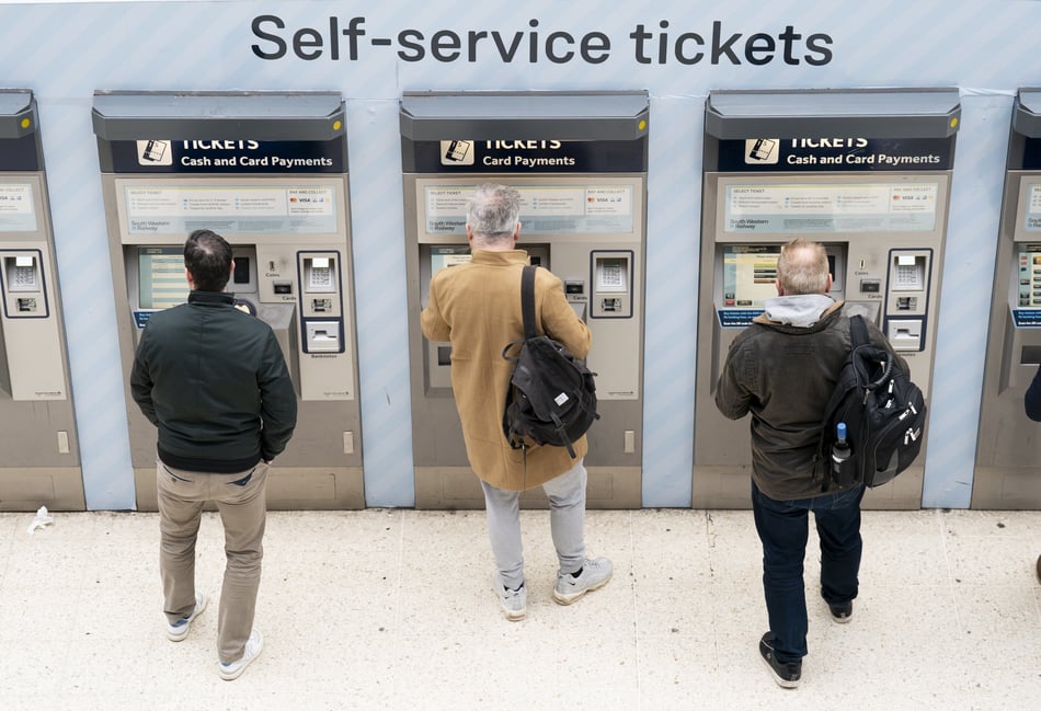 Railway stations in Woking still quieter than before the pandemic