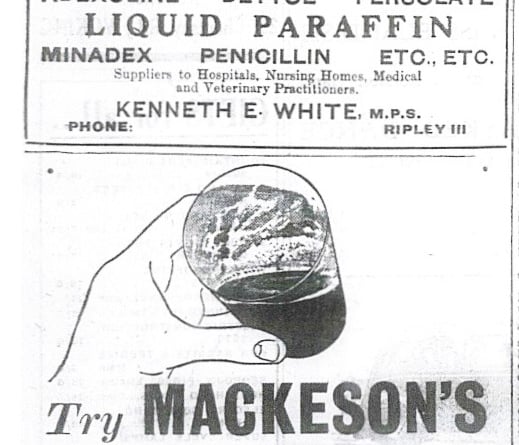 Woking News & Mail advert from Dec 20 1946 